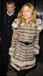 Madonna Fur Coat