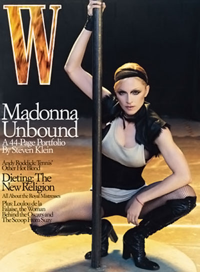 Madonna W Magazine 2003 cover
