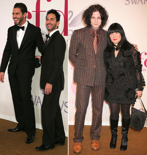 Marc Jacobs Anna Sui CFDA 2009 winners
