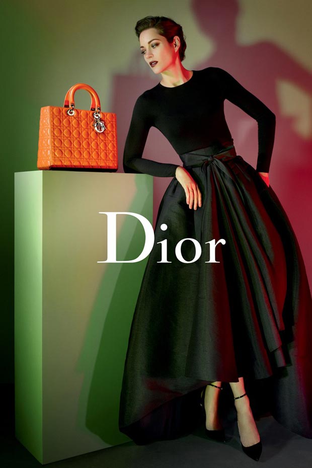Marion Cotillard Dior Bags ad campaign 2013