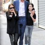 Mary Kate Olsen with boyfriend Olivier Sarkozy and daughter