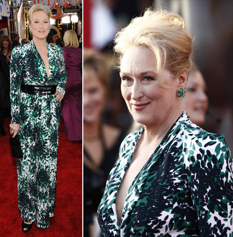 Meryl Streep dress 2010 SAG Awards