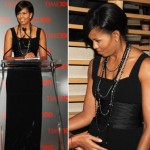 Michelle Obama Michael Kors Black dress