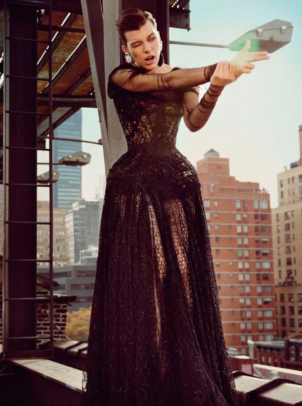 Milla Jovovich aiming to shoot Vogue Paris