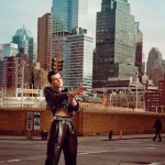 Milla Jovovich Vogue Paris New York pictorial