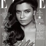 Mindy Kaling portrait Elle Magazine cover