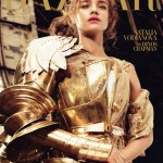 Natalia Vodianova Harper s Bazaar UK December 2010 subs cover