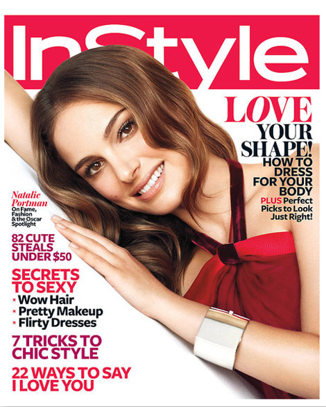 Natalie Portman InStyle February 2011 cover