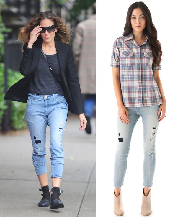 New It Jeans: Slouchy Stiletto Jeans As Worn By SJP