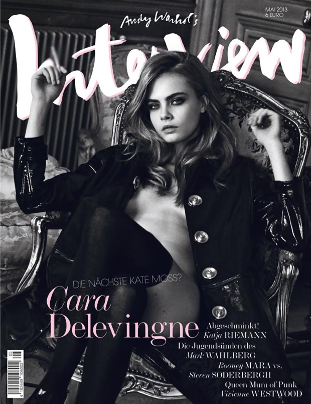 new Kate Moss Interview Germany Cara Delevingne