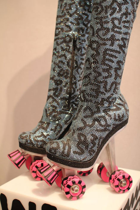 Nicholas Kirkwood Keith Haring shoes collection skate boots