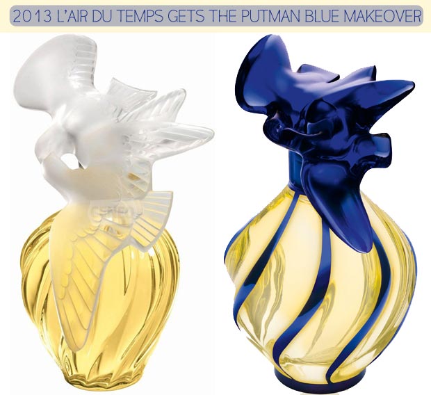 Nina Ricci l Air du Temps perfume 2012 makeover