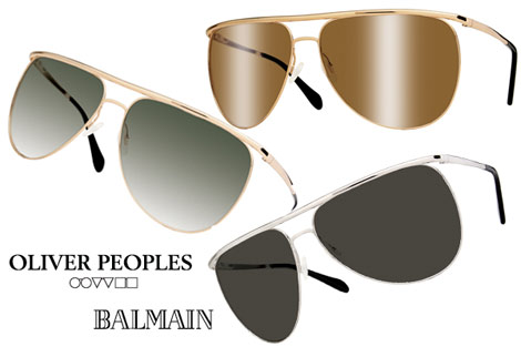 Oliver Peoples Balmain collection