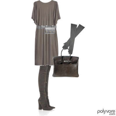 Outfit choice taupe