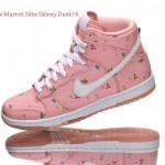 Paule Marrot Nike Skinny Dunk hi pink