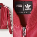 pharrell adidas collection jacket red