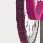 pink hearts bike tires