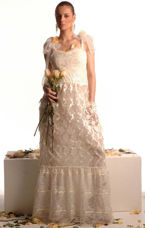 Pocket Wedding dress lace