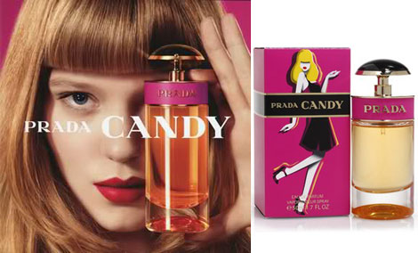 Prada Candy Lea Seydoux perfume ad