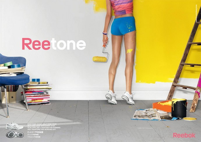 Reebok Reetone EasyTone ad campaign large