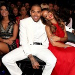 Rihanna 2013 Grammy Awards with Chris Brown