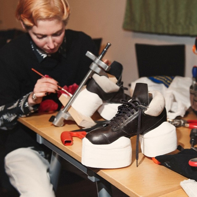 Robyn custom made shoes Rick Owens