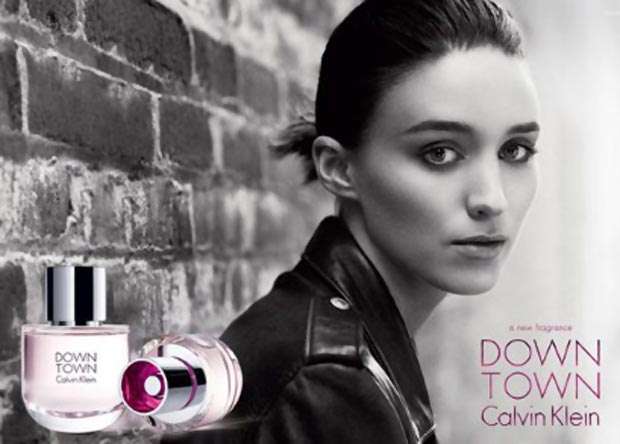 Rooney Mara Goes Downtown For Calvin Klein Perfume Ad