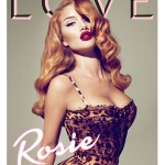 Rosie Huntington Whiteley Love Magazine four cover large