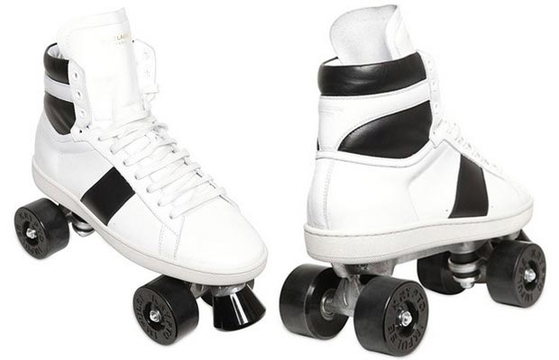 Hedi Slimane Brings Back Roller Skates
