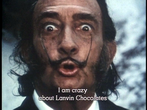 Salvador Dali Crazy About Lanvin!