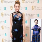 Saoirse Ronan Christopher Kane 2013 BAFTA black dress