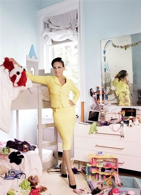 Sarah Jessica Parker Vogue August 2011 photographed by Mario Testino