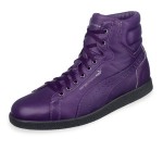 Sergio Rossi Puma FW09 purple leather sneaker