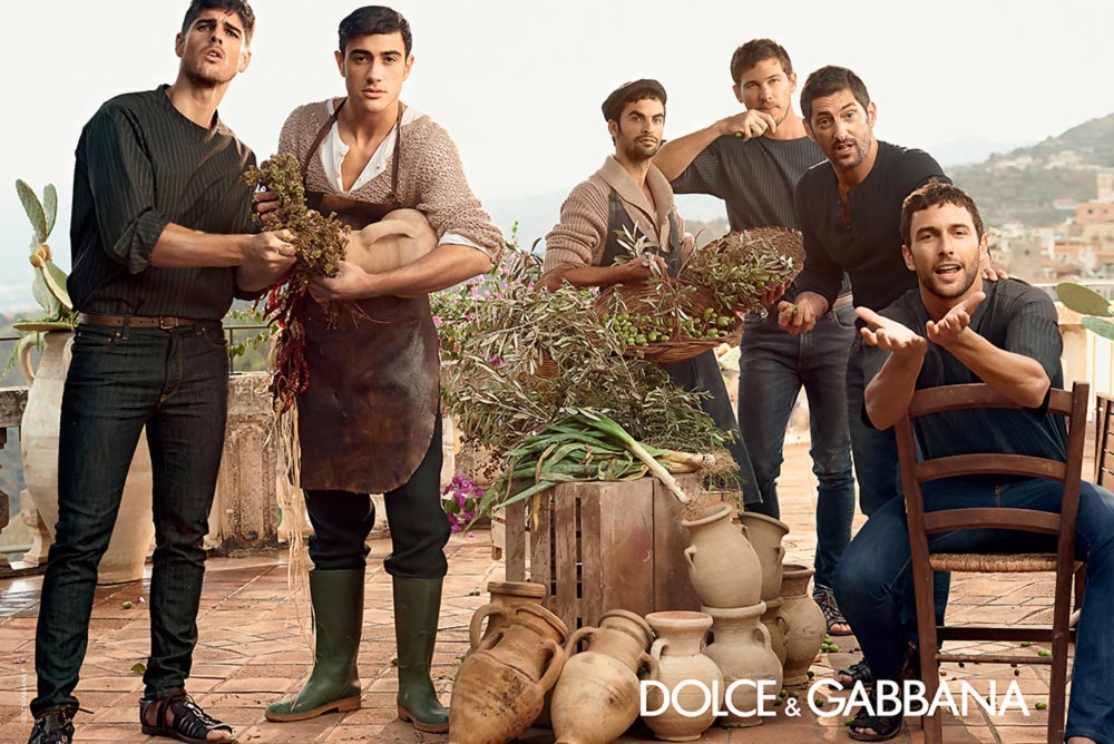 sicilian market Dolce Gabbana Spring Summer 2014 men