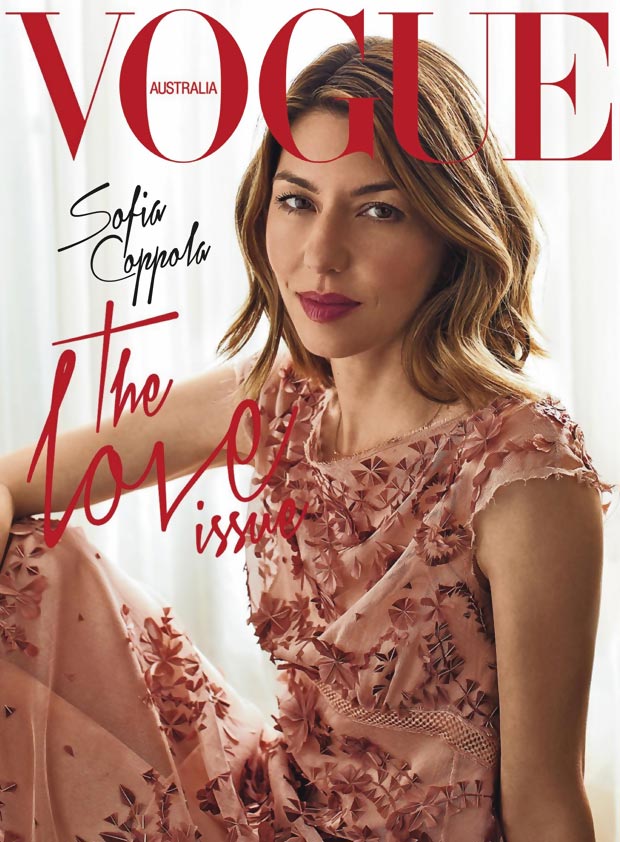 Sofia Coppola Vogue Australia August 2013 cover