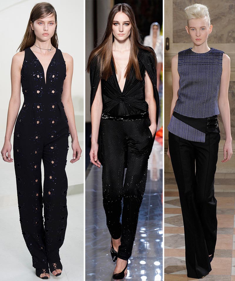 Spring 2014 Couture pants Dior Versace Jarrar
