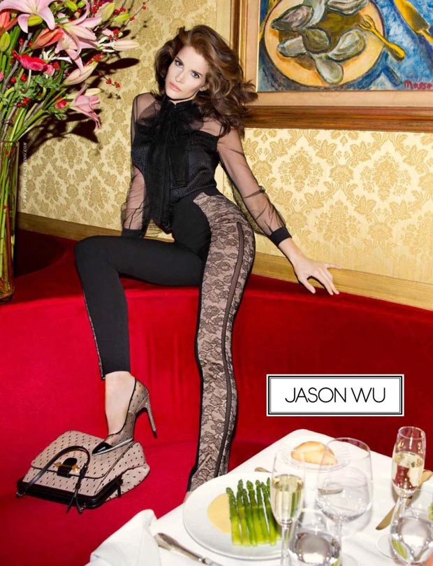 Stephanie Seymour Jason Wu Spring 2013 ad campaign