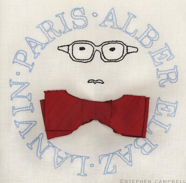 stitched Alber Elbaz by Stephen Campbell