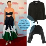 styling suggestions for Hilary Swank messy fashion appearance