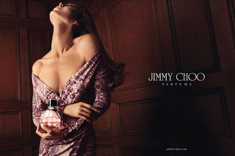 Tamara Mellon Jimmy Choo Parfums ad campaign
