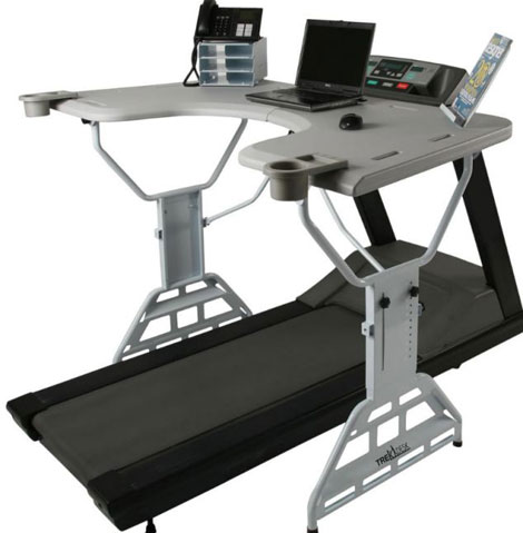 the treadmill desk