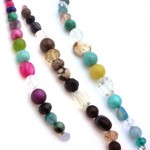 Tweak multicolored necklaces