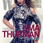 Uma Thurman W October 2009 cover
