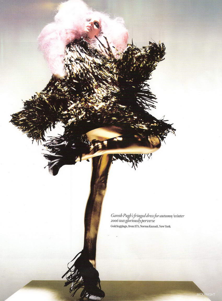 Unbelievable Fashion by Nick Knight for Vogue UK December 2008 pictures 2