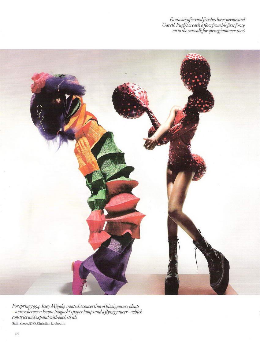 Unbelievable Fashion by Nick Knight for Vogue UK December 2008 pictures 8