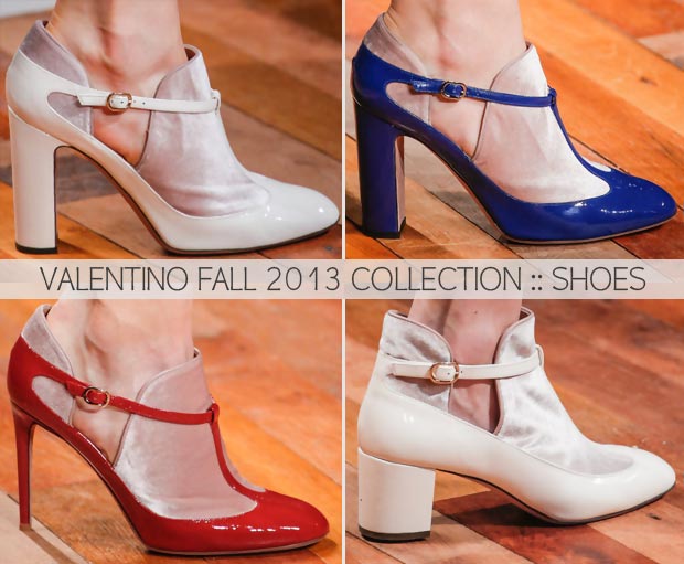 Valentino Fall 2013 Dutch collection shoes