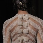 Valentino Haute Couture Fall 2011 bow dress detail
