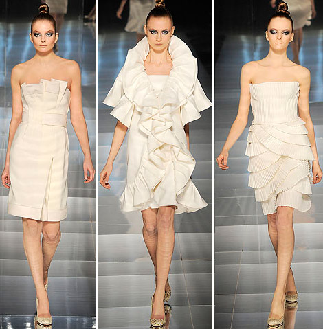 Valentino Haute Couture Spring 09 white