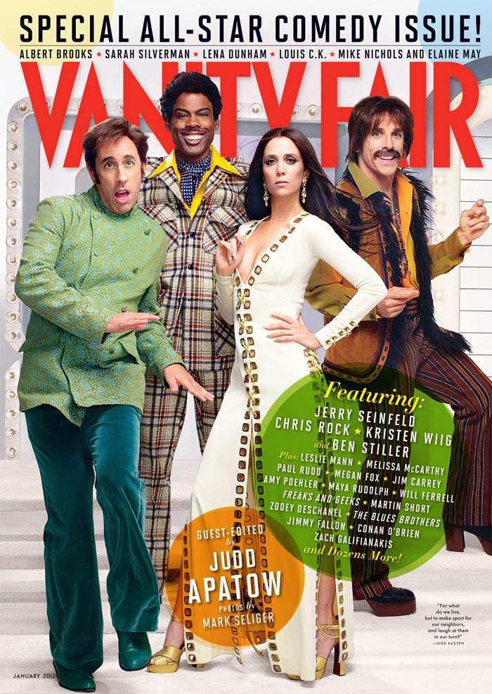 Vanity Fair January 2013 cover