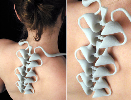 Vertebrae Necklace by Molly Epstein